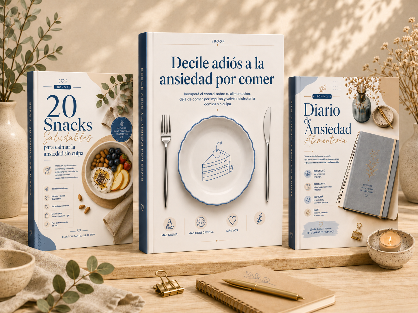 Decile adiós a la ansiedad por comer